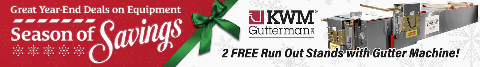 KWMGutterman Q4 Promotion