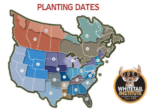 Whitetail Institute Spring/Fall Regional Planting Maps