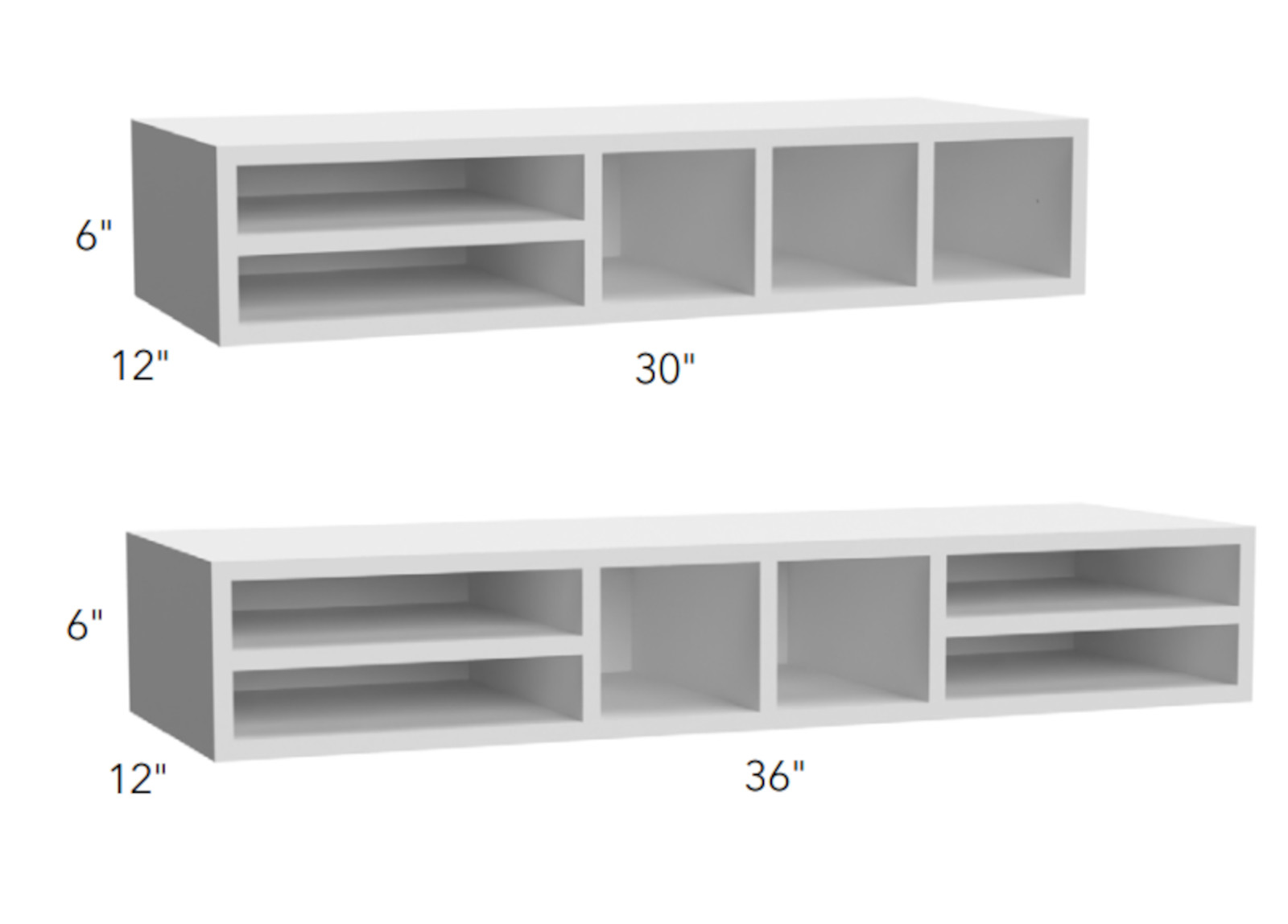 Fabuwood Allure Galaxy Truffle - Wall Organizer