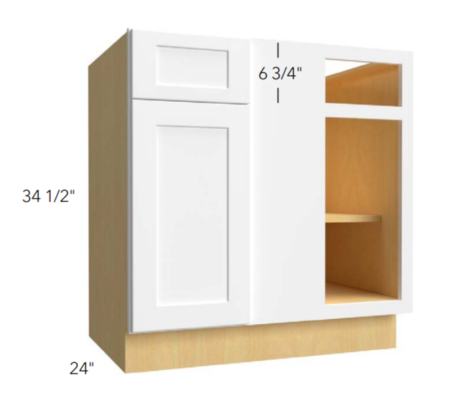 Fabuwood Allure Galaxy Truffle - Blind Base Cabinets