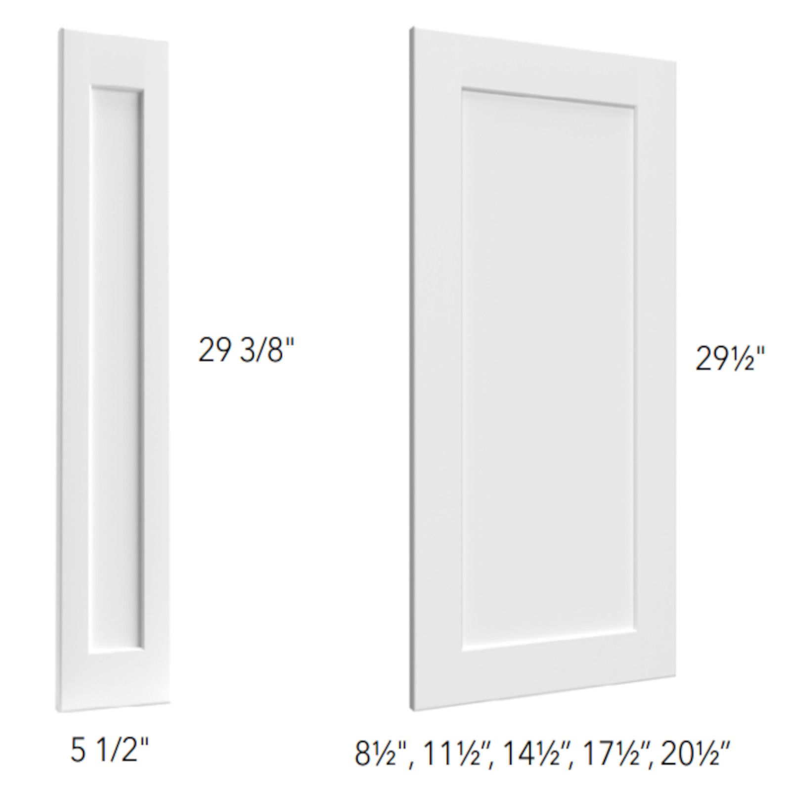Fabuwood Galaxy Timber Deco Door Panels