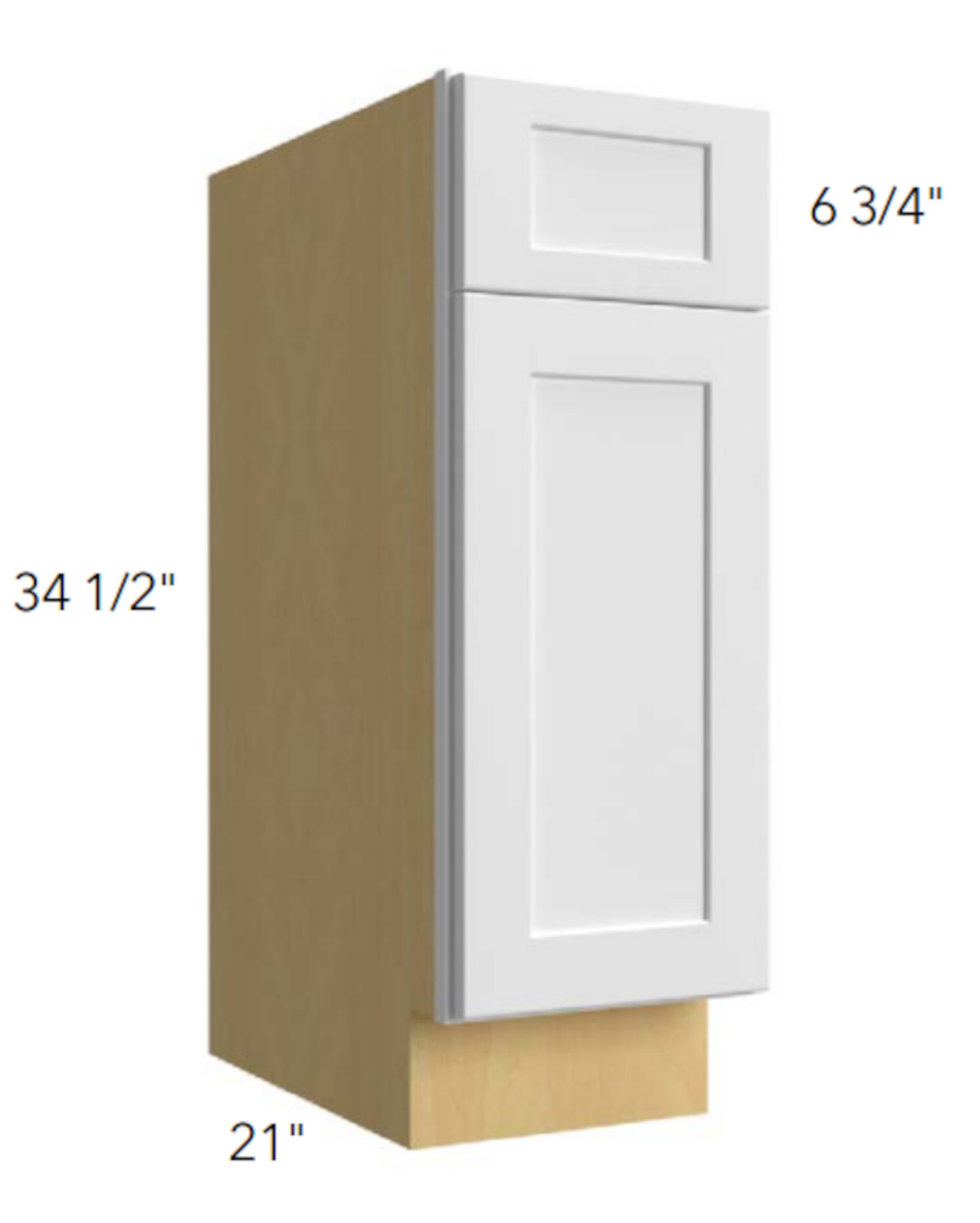Fabuwood Allure Galaxy Truffle - Vanity Base Cabinet