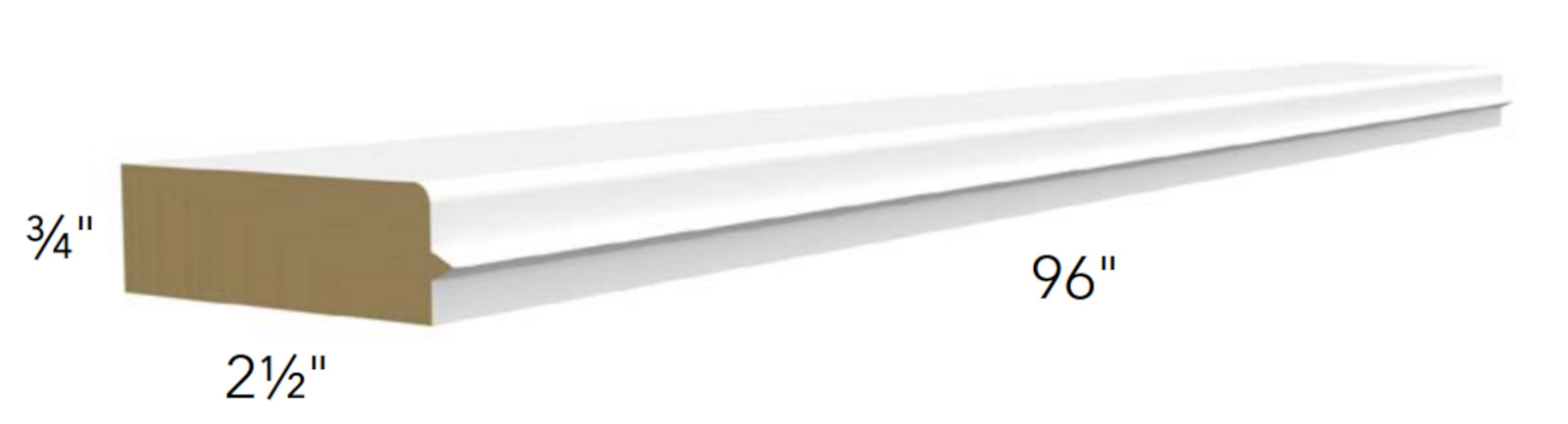 Fabuwood Galaxy Truffle Starter Molding