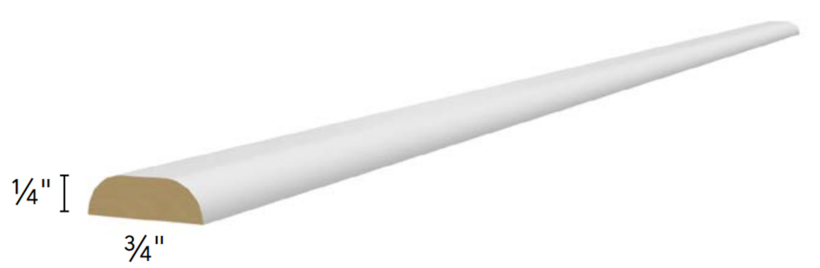 Fabuwood Galaxy Truffle Batten Molding