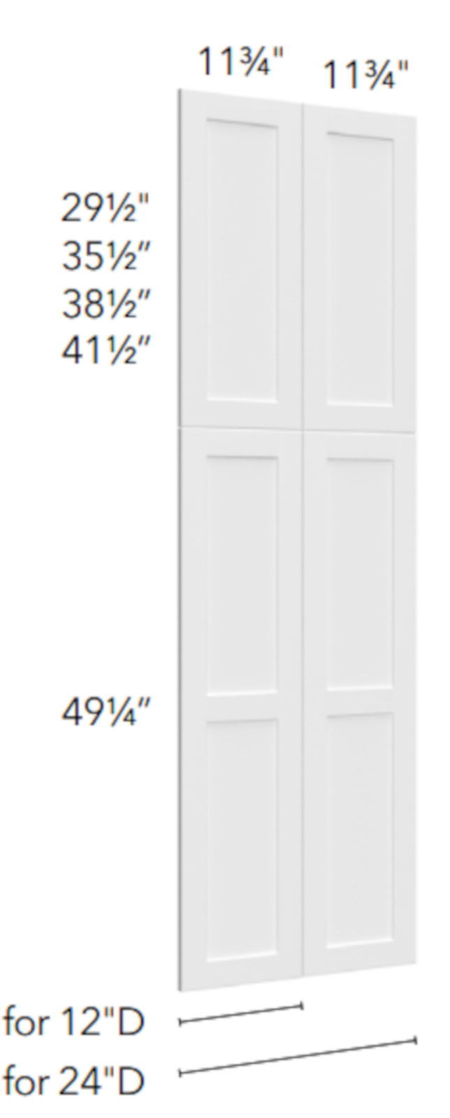 Fabuwood Galaxy Truffle Wainscot Panels