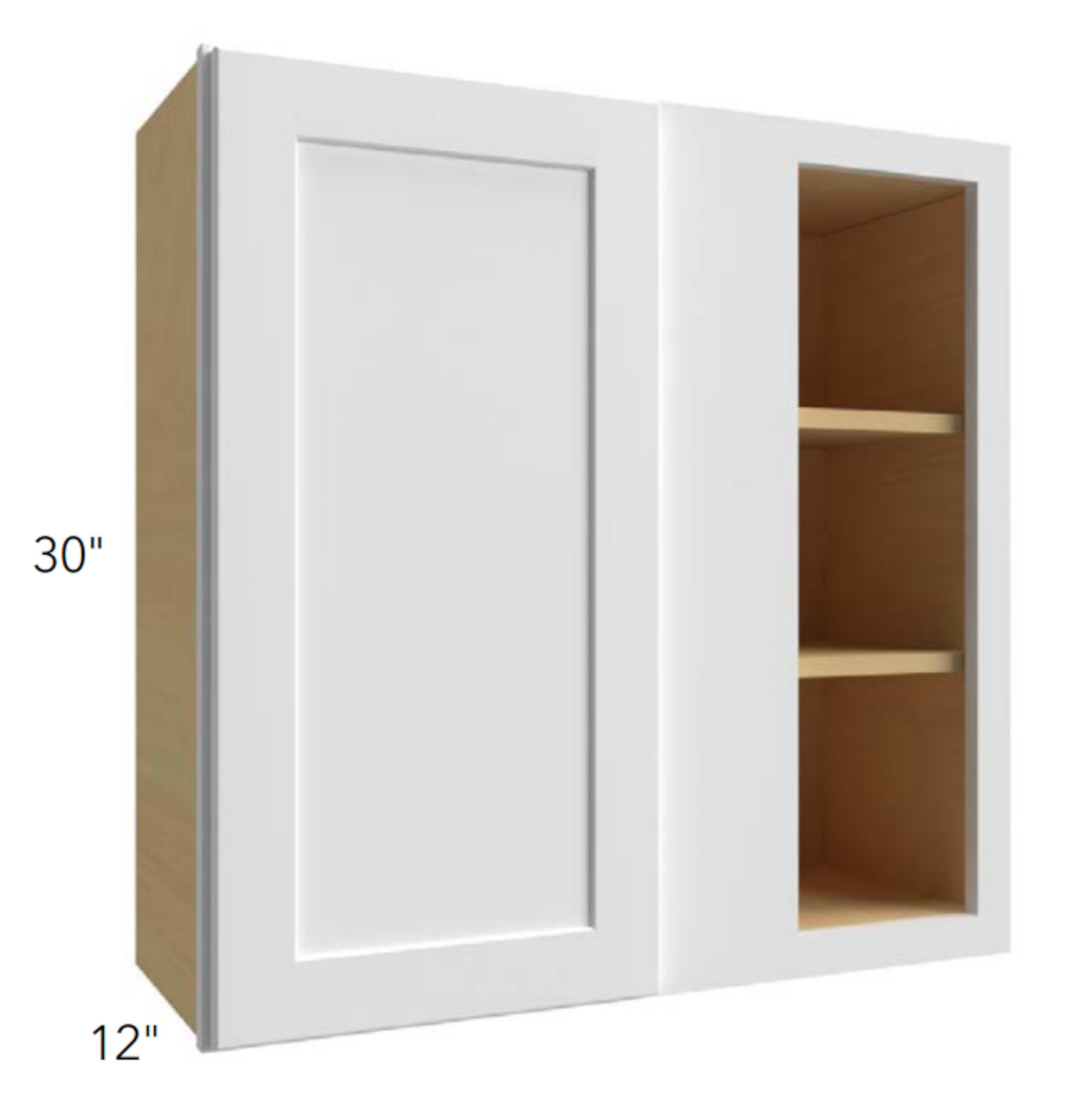 Fabuwood Allure Galaxy Biscuit - Single Door Blind Wall Cabinet