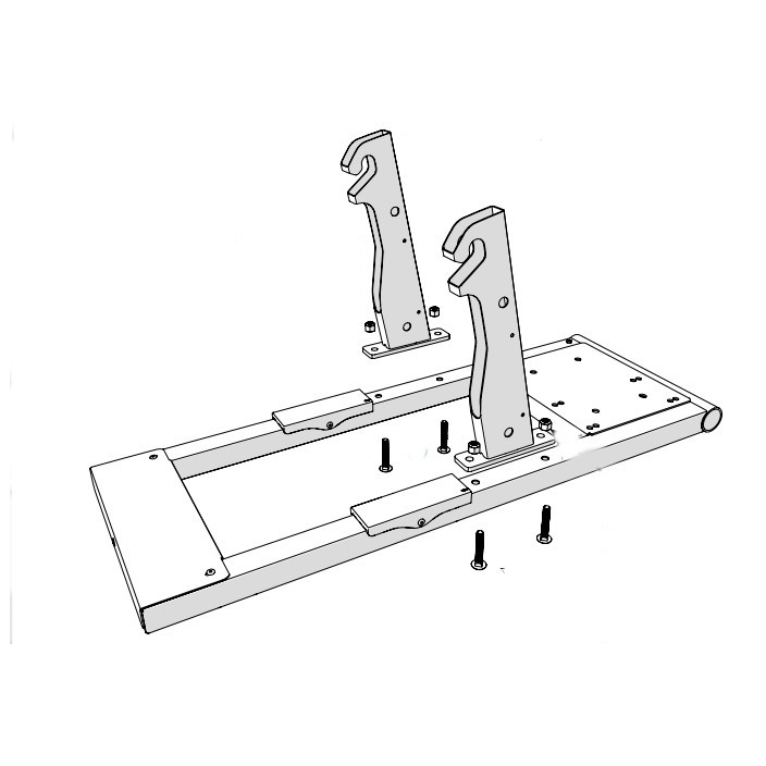 90040 Carriage Wheel Kit For TranzSporter TP250 Roofing Hoist 4 Piece Replacement Parts Set - View #4