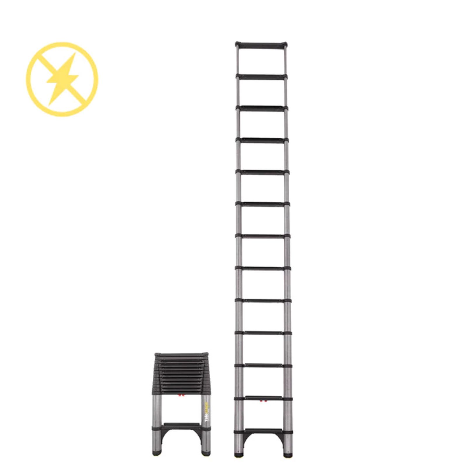 Telesteps Kevlar Non-Conductive Telescoping Ladder