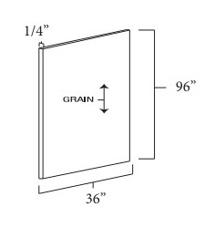 Everview Ready To Assemble White Shaker Stained Plywood