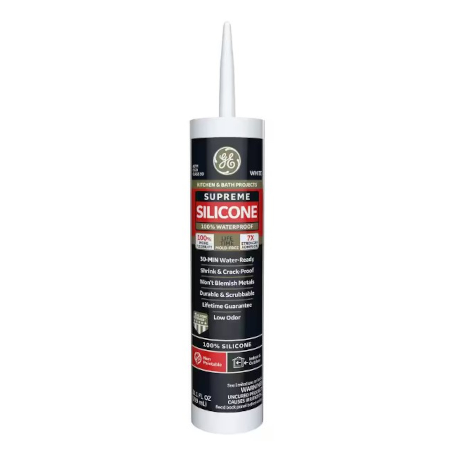 GE Supreme Silicone Kitchen & Bath Sealant