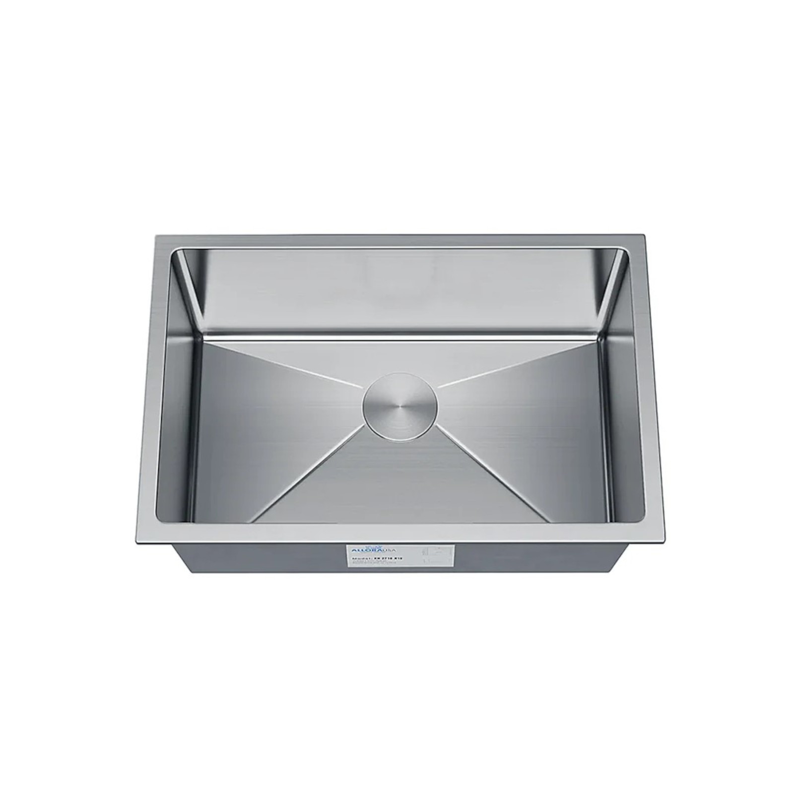 Allora USA Single Bowl Undermount Kichen Sink