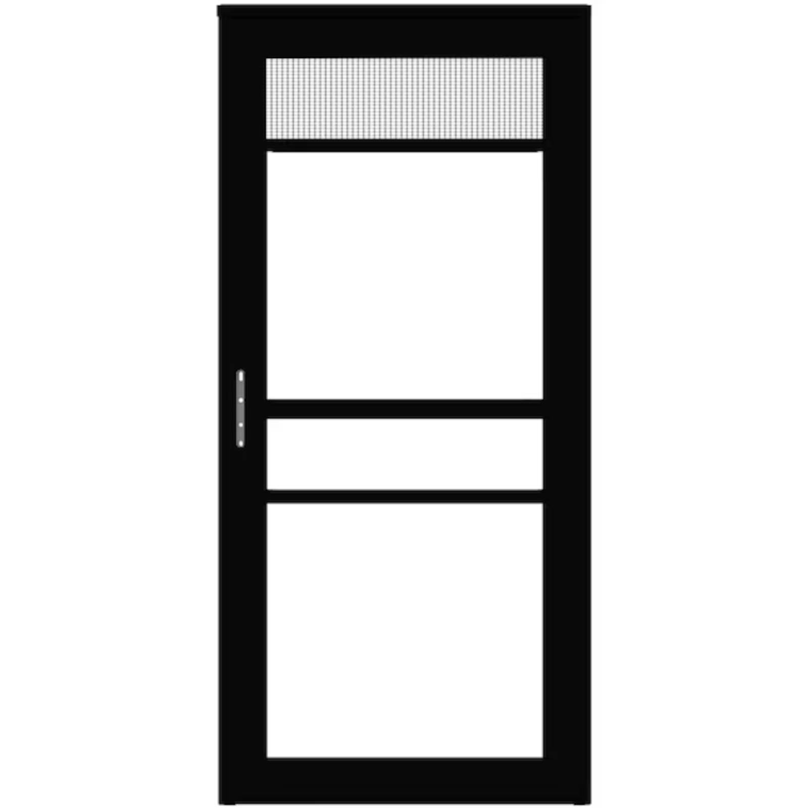 Larson Platinum Retractable Screen Storm Door