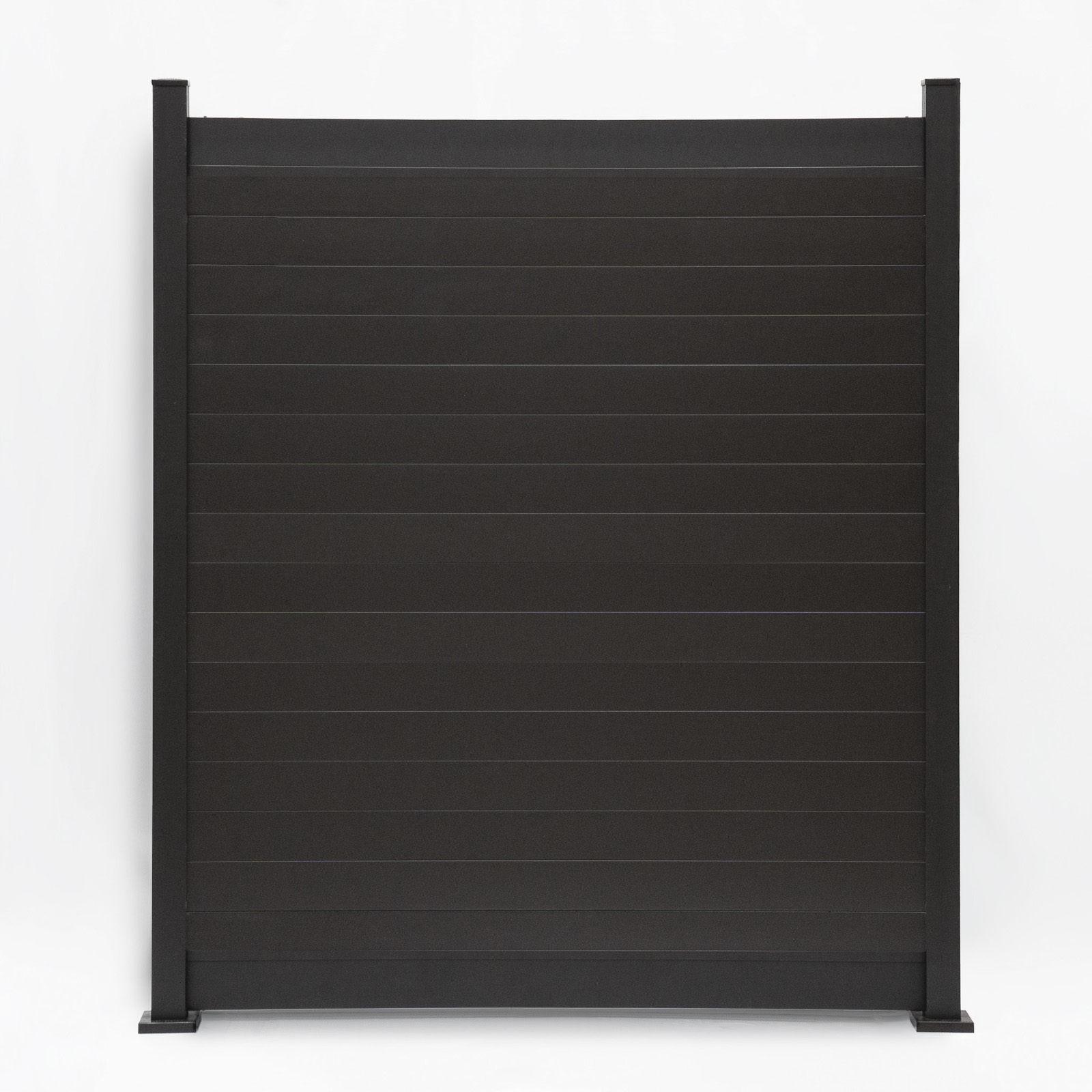 PrimeAlux Horizontal 2 Rail Privacy Fence Panel 4 foot High