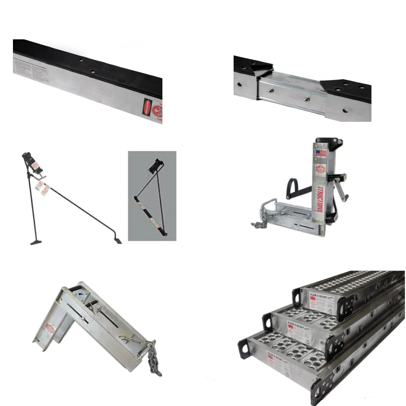 Alum A Pole Pump Jack Kit