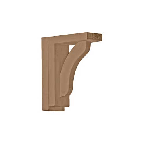 Ekena Millwork Reece Shelf Wood Bracket