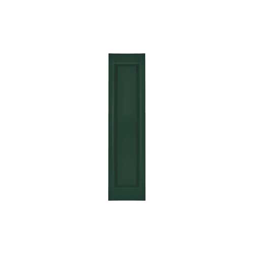 Mid America Custom 9-1/4 Inch 1 Panel Vinyl Shutters (1 Pair)