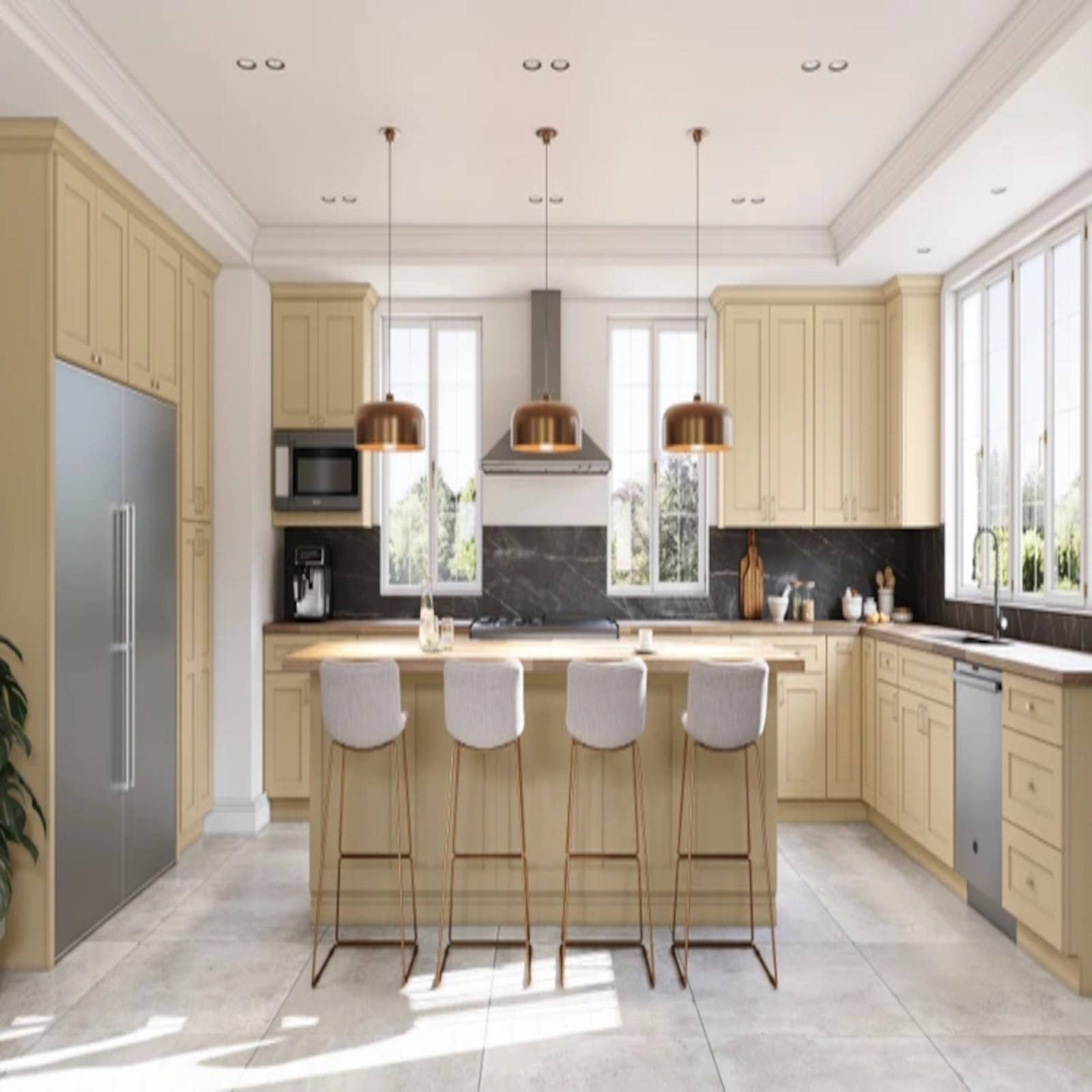 Fabuwood Allure Galaxy Cabinets 10x10 Kitchen