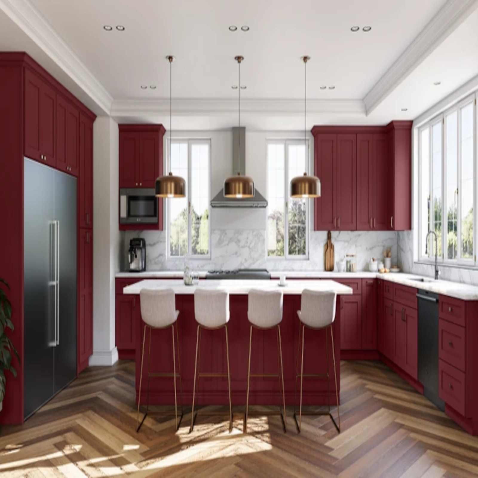 Fabuwood Allure Galaxy Cabinets 10x10 Kitchen