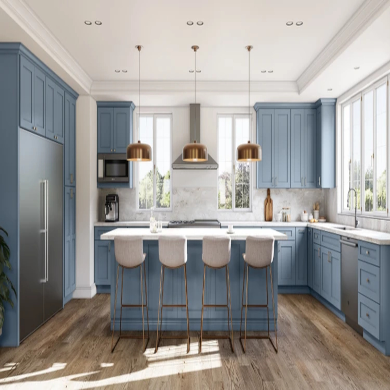 Fabuwood Allure Galaxy Cabinets 10x10 Kitchen