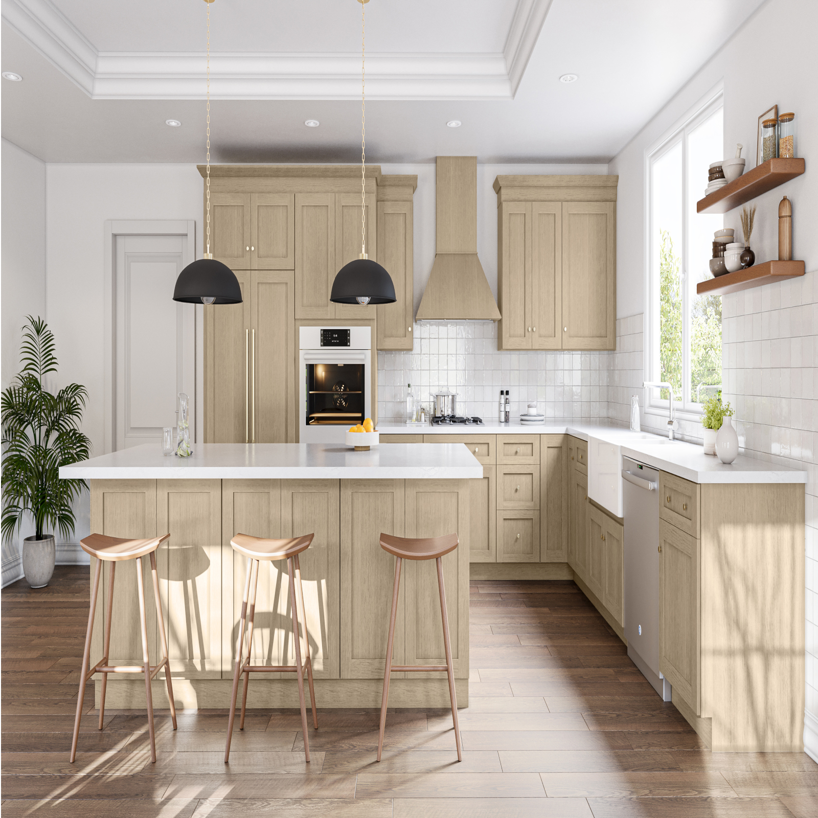Fabuwood Allure Galaxy Cabinets 10x10 Kitchen