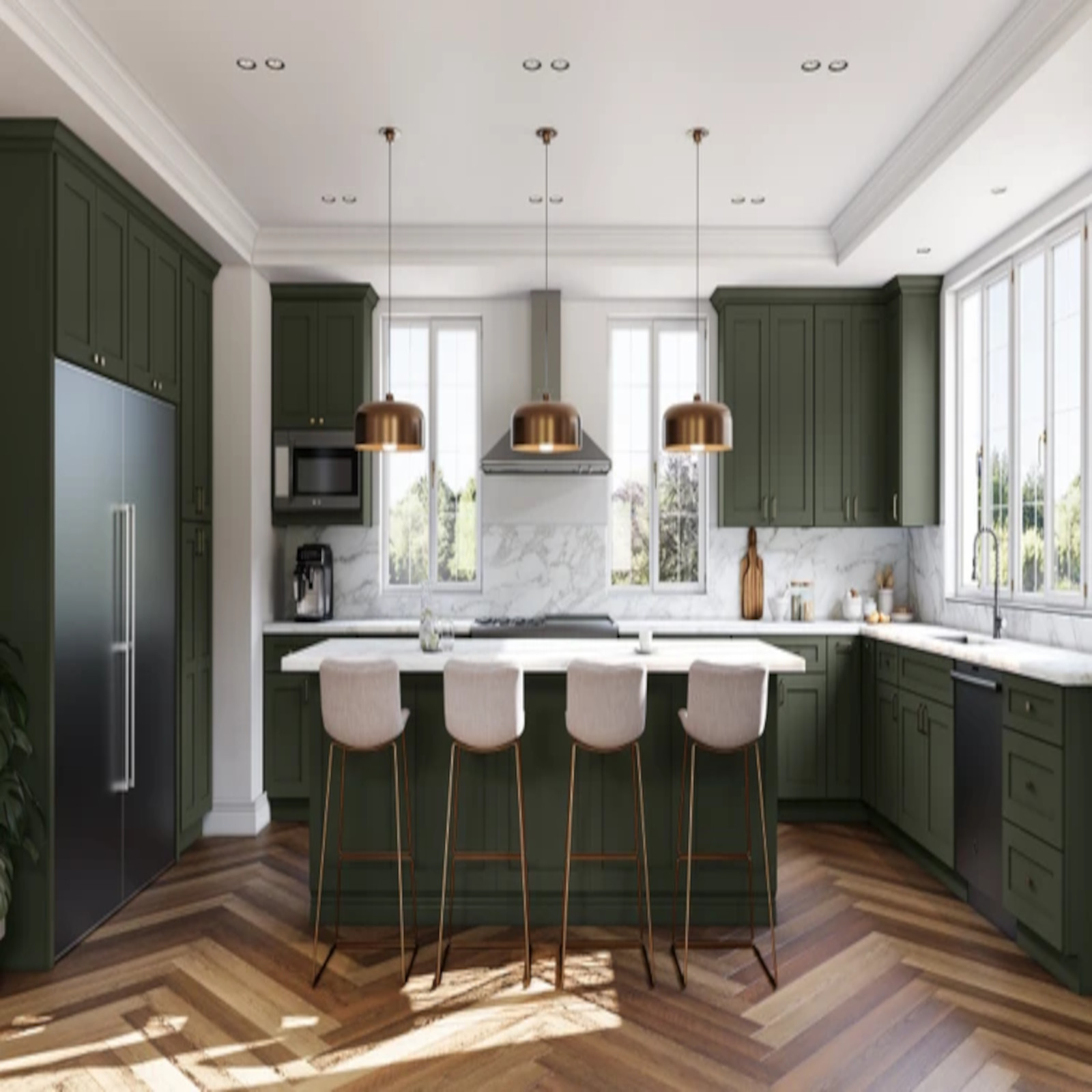Fabuwood Allure Galaxy Cabinets 10x10 Kitchen