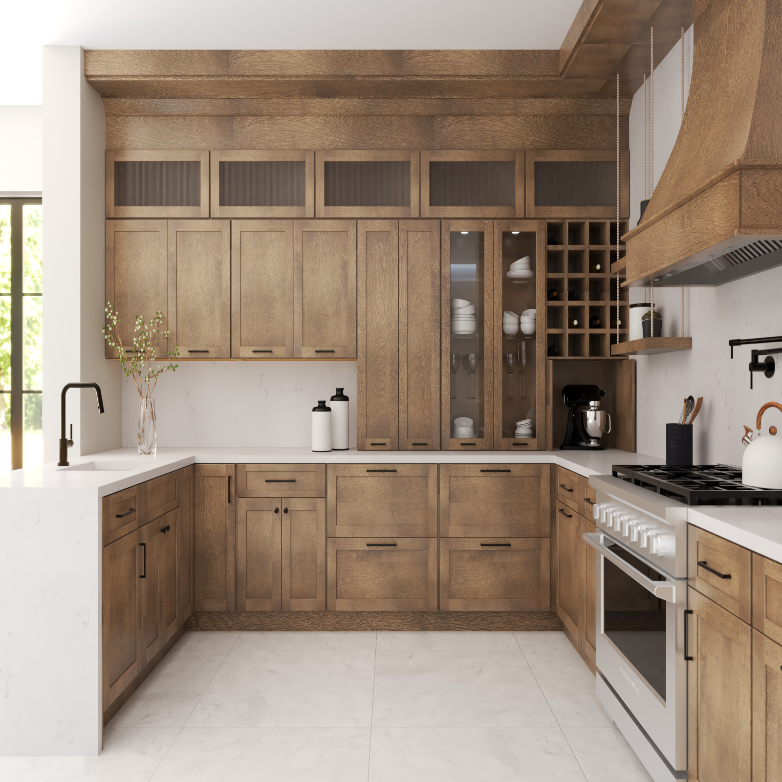 Fabuwood Allure Galaxy Cabinets 10x10 Kitchen