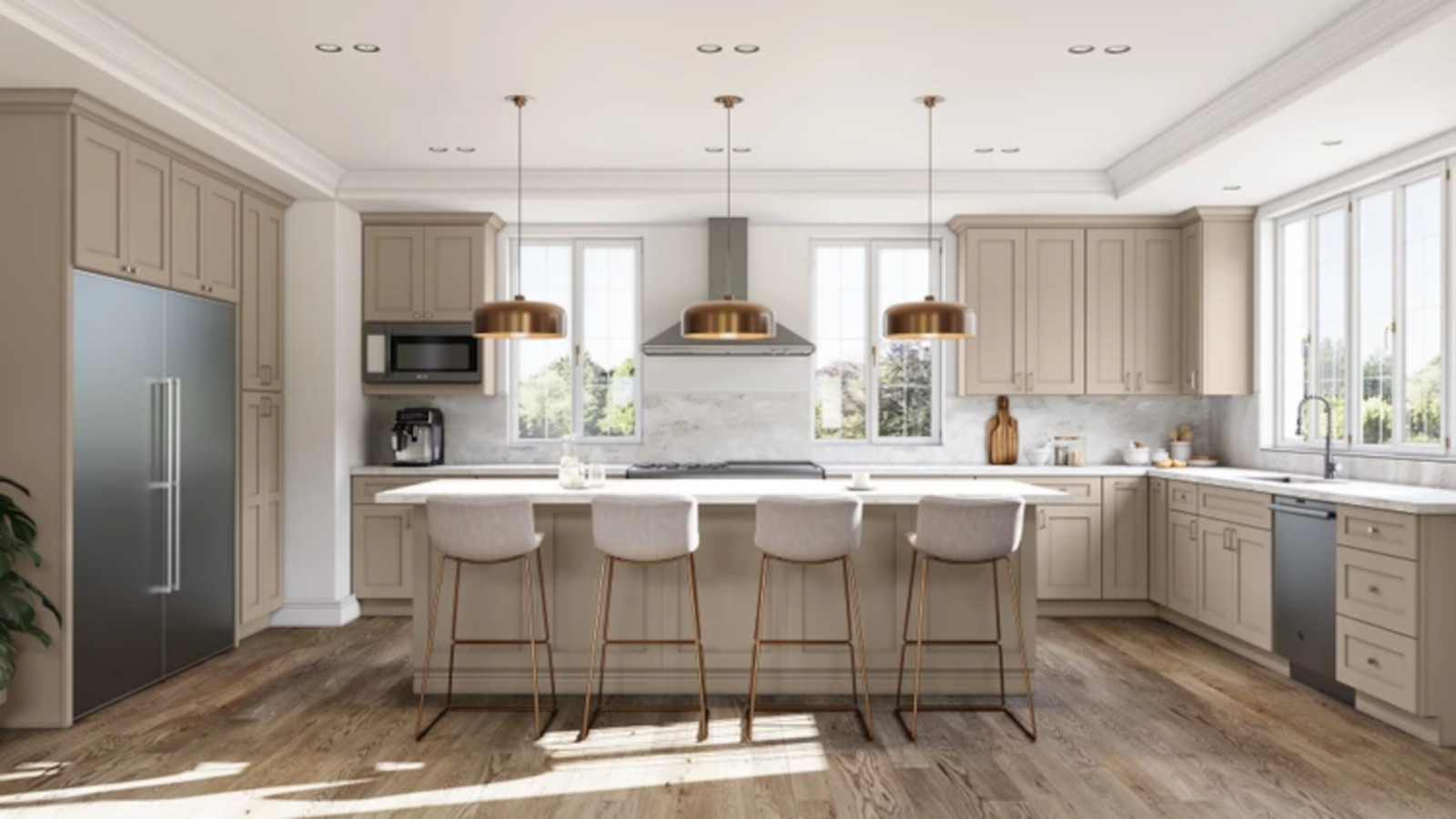 Fabuwood Allure Galaxy Cabinets 10x10 Kitchen