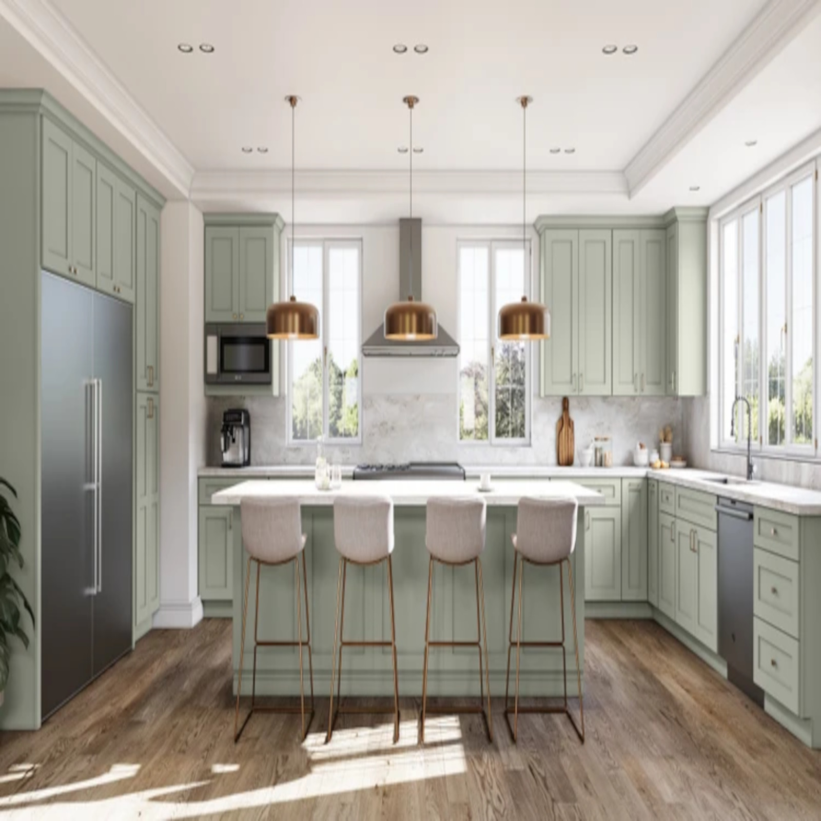 Fabuwood Allure Galaxy Cabinets 10x10 Kitchen