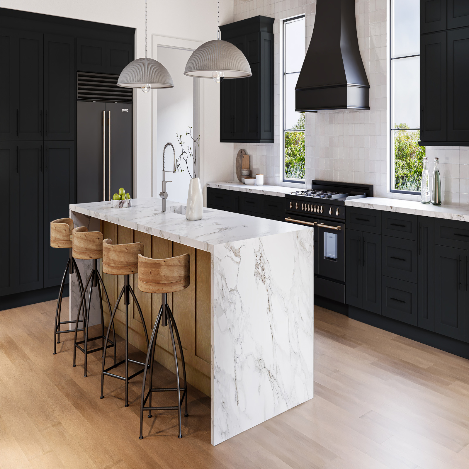 Fabuwood Allure Galaxy Cabinets 10x10 Kitchen