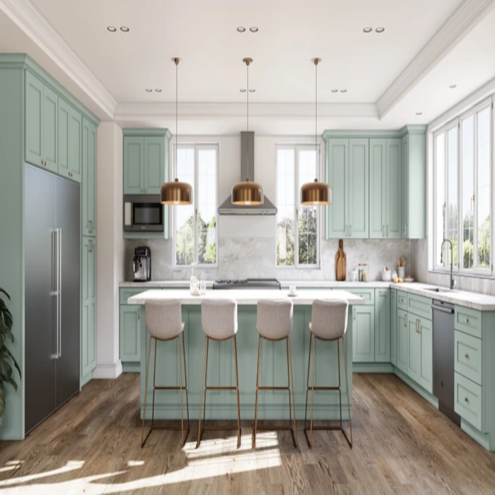 Fabuwood Allure Galaxy Cabinets 10x10 Kitchen