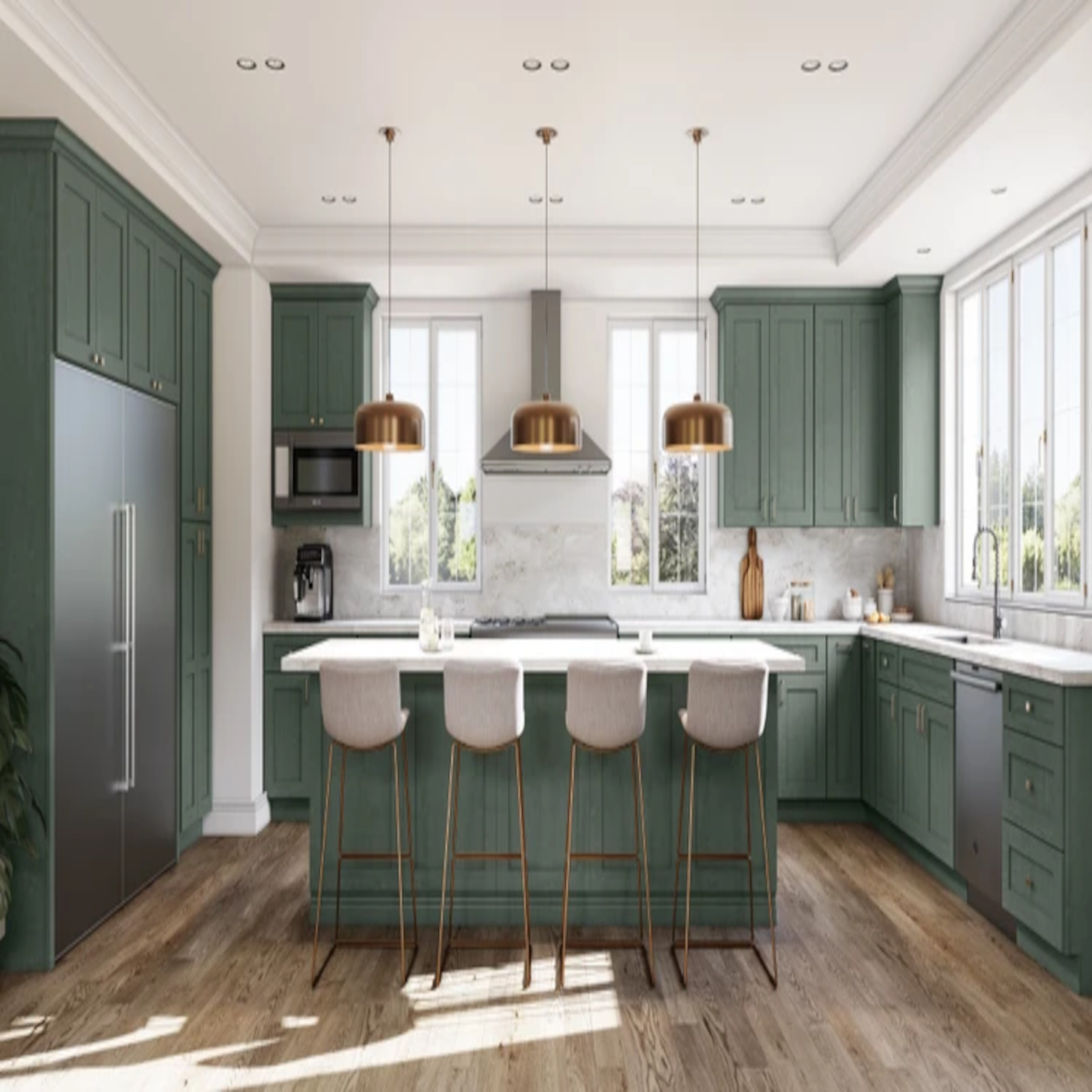 Fabuwood Allure Galaxy Cabinets 10x10 Kitchen