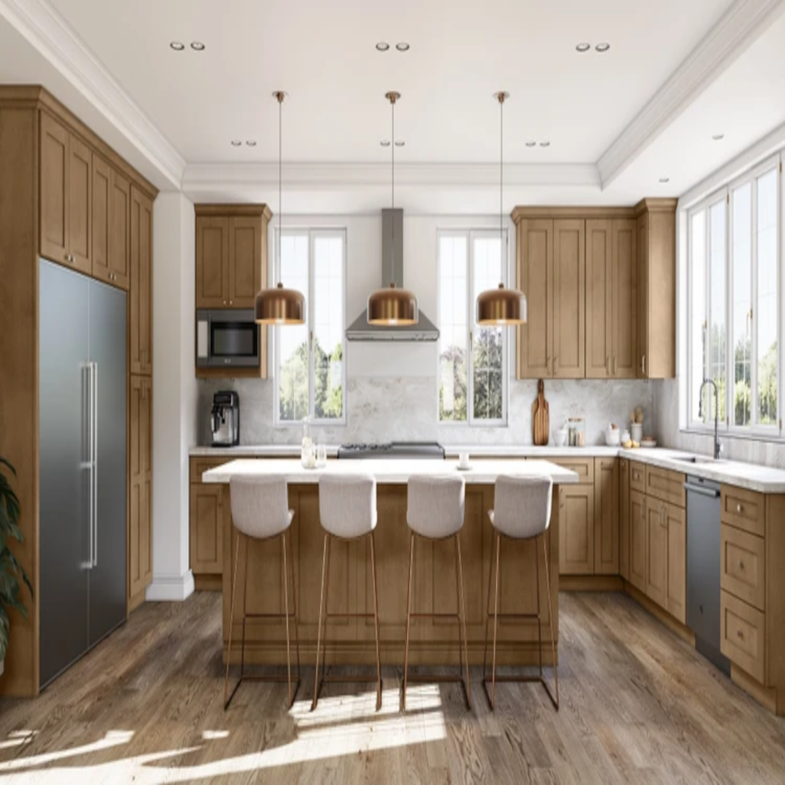 Fabuwood Allure Galaxy Cabinets 10x10 Kitchen