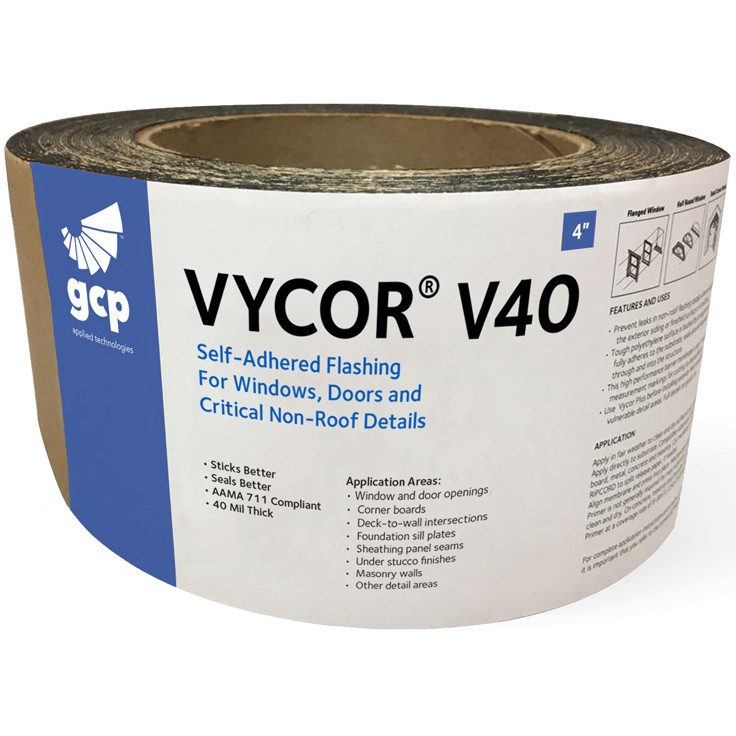 Grace Vycor V40 Self Adhered Flashing