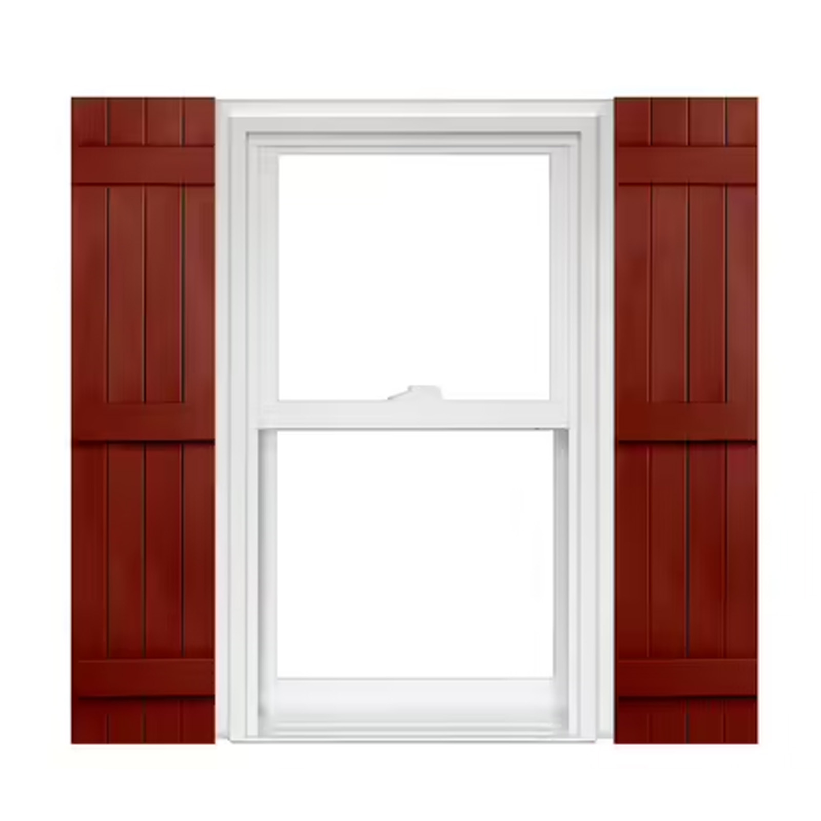 Homeside 4 Board and Batten Joined Vinyl Shutters (1 Pair)